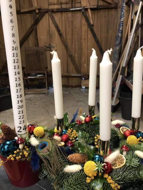 Juledekoration i multicolor efter kundens &oslash;nske.jpg